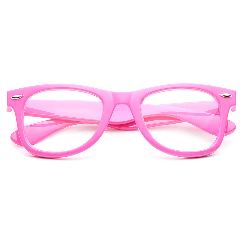 Mason Medium Clear Horn Rimmed Glasses – CosmicEyewear