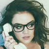 Lucy Hale Style Medium Horn Rimmed Celebrity Clear Glasses