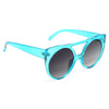 Lucy Hale Style Oversized Mod Round Celebrity Sunglasses
