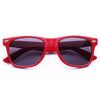 Jude Large Solid Horn Rimmed Sunglasses