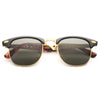 Magnus Vintage Cut Out Half-Frame Sunglasses