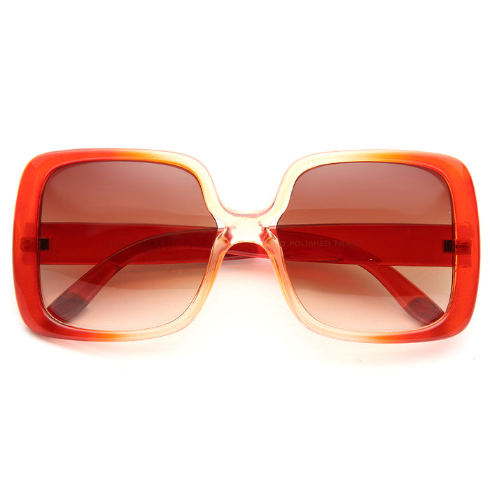 Jackie-O Oversized Square Sunglasses