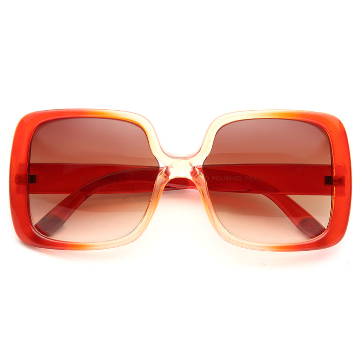 Jackie-O Oversized Square Sunglasses