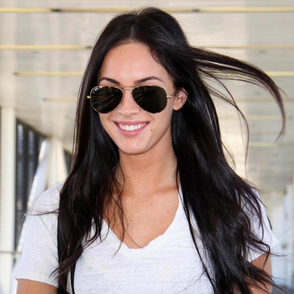 Megan Fox Style 60Mm Polarized Aviator Celebrity Sunglasses