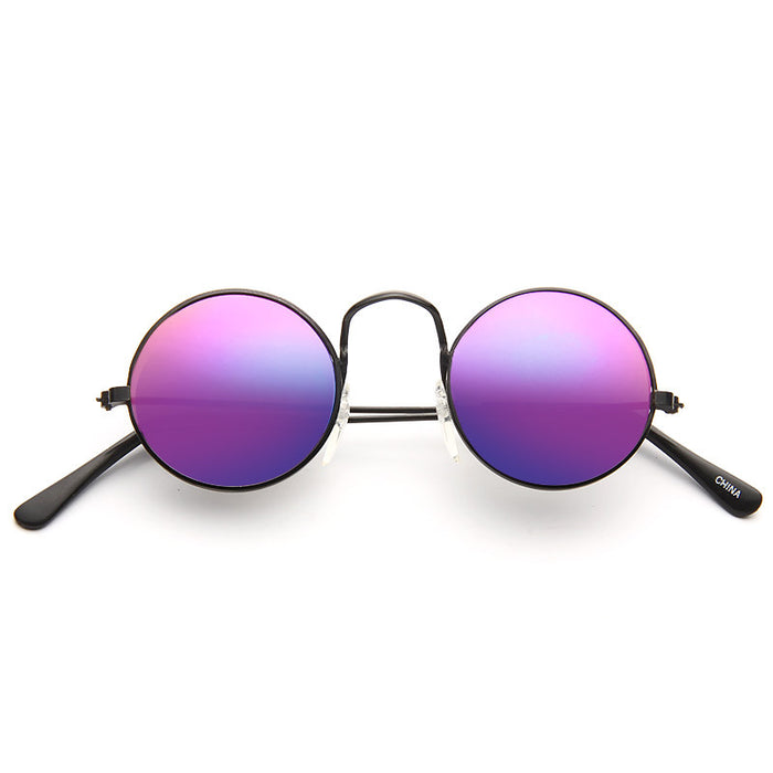 Lennon 2 Vintage Round Color Mirror Sunglasses