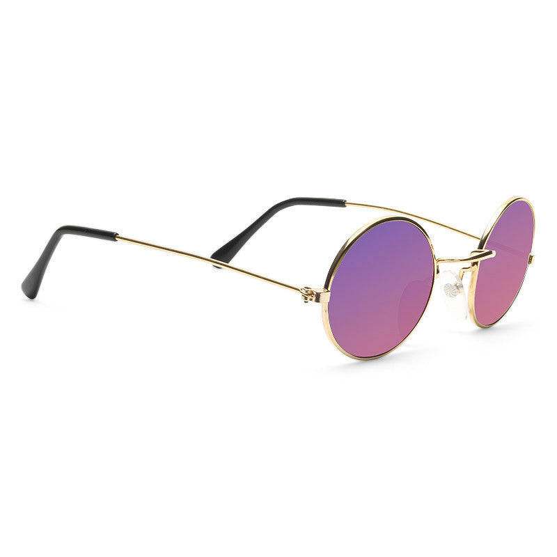 Lennon 2 Vintage Round Color Mirror Sunglasses