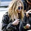 Mary Kate Olsen Style Vintage Round Color Mirror Celebrity Sunglasses