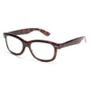 Kirsten Thick Frame Clear Horn Rimmed Glasses