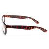 Kirsten Thick Frame Clear Horn Rimmed Glasses
