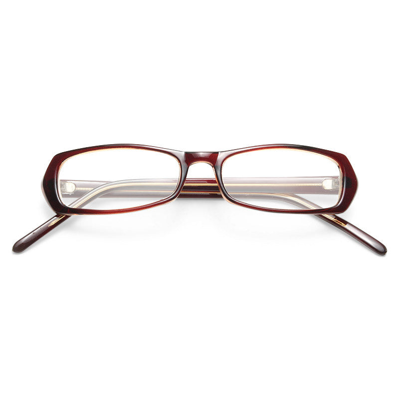 Jasper Chic Squared Skinny Clear Glasses