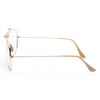 Classic 58Mm Clear Aviator Glasses