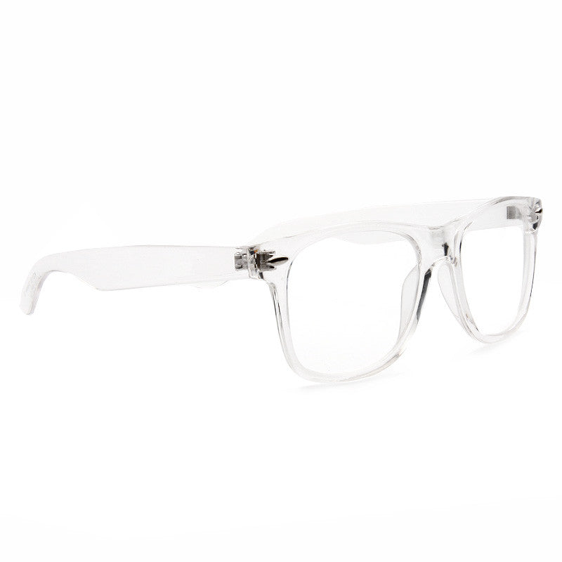 T-Pain Style Unisex Transparent Horn Rimmed Celebrity Clear Glasses