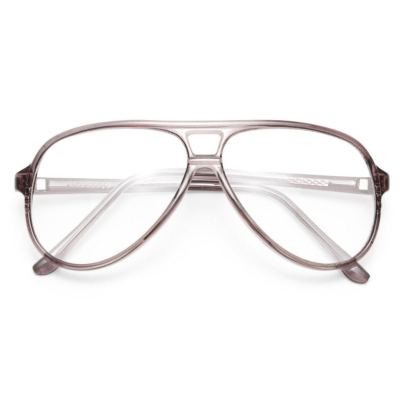 Oswald Vintage Clear Aviator Glasses