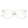 Shay Mitchell Style X Large Horn Rimmed Celebrity Clear Glasses