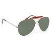 Val Kilmer Iceman Top Gun Style Solid Aviator Celebrity Sunglasses