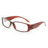 Juliana Logo Squared Skinny Clear Glasses
