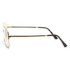 Chester Vintage Clear Aviator Glasses