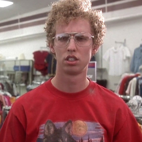 Napoleon Dynamite Clear Aviator Glasses