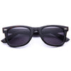 Megan Fox Style Medium Solid Horn Rimmed Celebrity Sunglasses