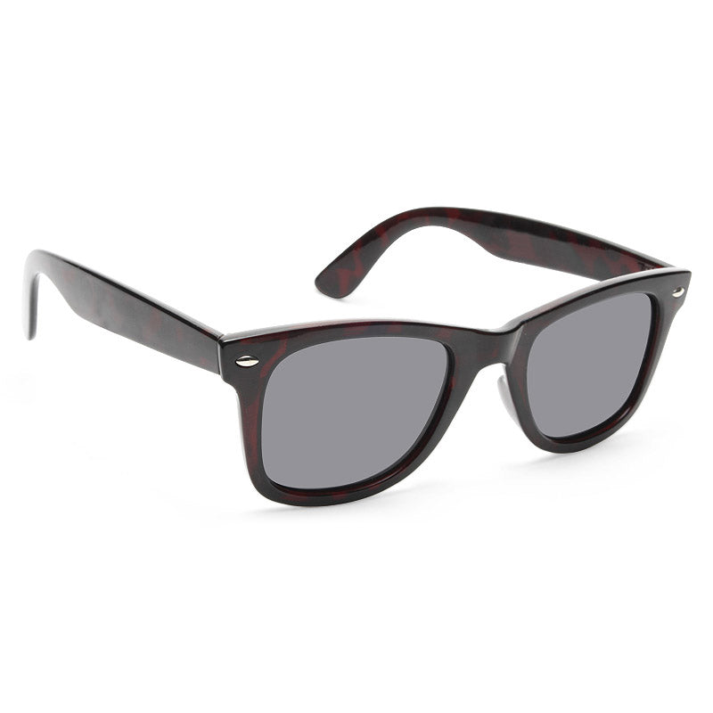 Pharrell Style Medium Solid Horn Rimmed Celebrity Sunglasses