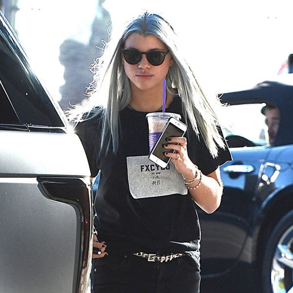 Sofia Richie Style Rounded Celebrity Sunglasses