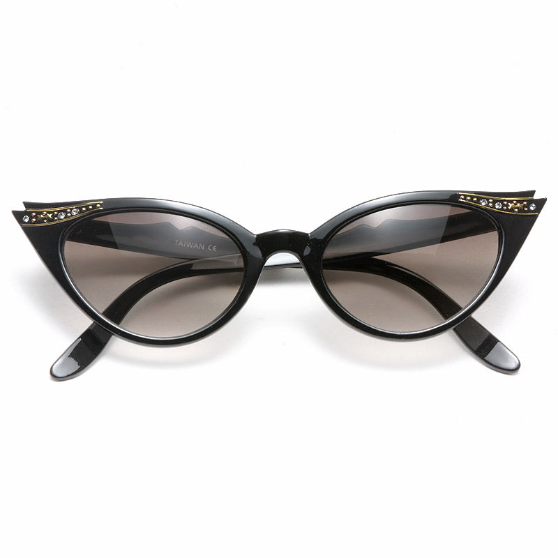 Kathy Black Cat Eye Sunglasses – Jolie Occasions