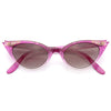 Betty Jo Rhinestone Cat Eye Sunglasses