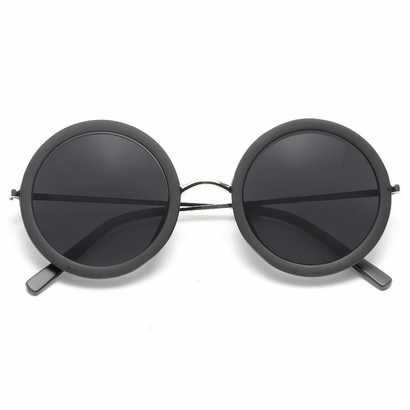 Khloe Oversized Thick Round Sunglasses