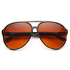 Anna Kendrick Style Blue Blocker Plastic Aviator Celebrity Sunglasses