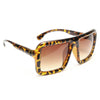 Berlin Oversized Flat Top Sunglasses