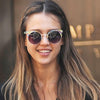 Jessica Alba Style Mod Pointed Celebrity Sunglasses