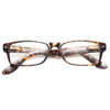 Regina Squared Skinny Clear Glasses