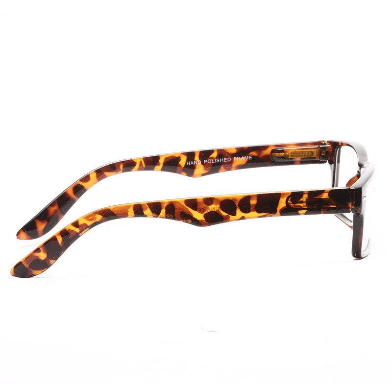 Regina Squared Skinny Clear Glasses