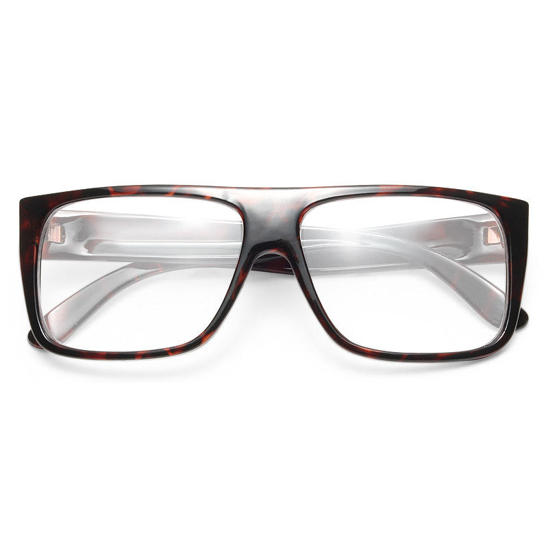 Stan Unisex Flat Top Clear Glasses