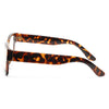 Claudia Gloss Frame Clear Horn Rimmed Glasses