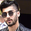Zayn Malik Style High Bridge Round Metal Celebrity Sunglasses