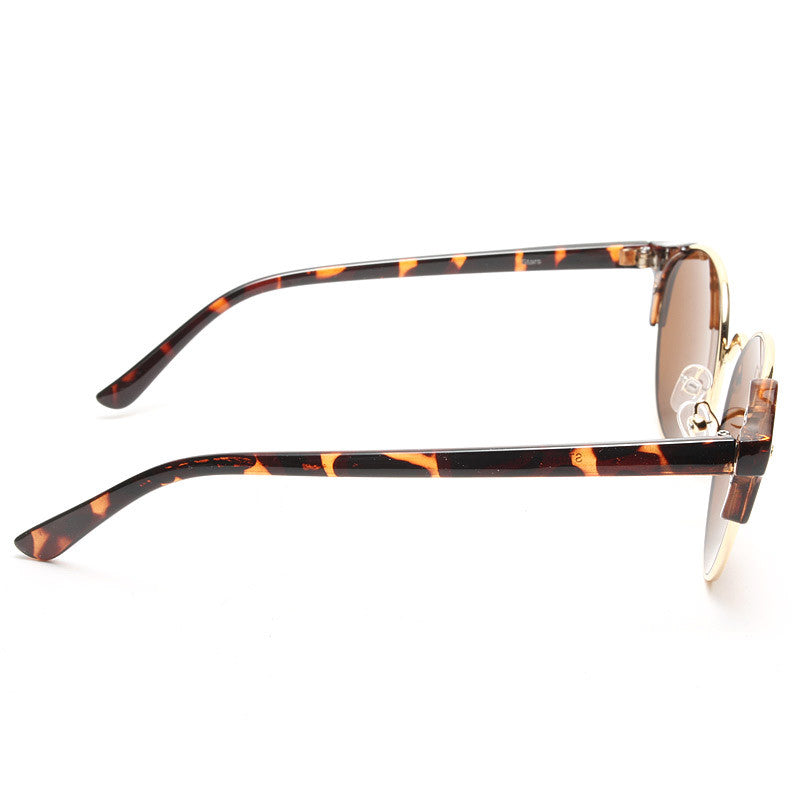 Sophia Unisex Round Metal Sunglasses