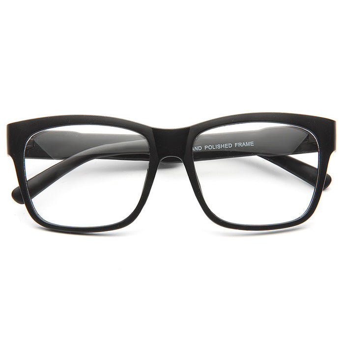 Harold Unisex Clear Horn Rimmed Glasses