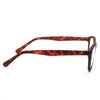 Mandy Unisex Clear Horn Rimmed Glasses
