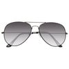 Kendall Jenner Gradient Lens Aviator Celebrity Sunglasses