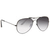 Kendall Jenner Gradient Lens Aviator Celebrity Sunglasses