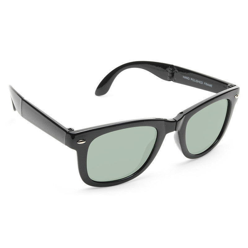 Mason Medium Folding Horn Rimmed Sunglasses