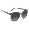 Super Duper Round Wood Grain Sunglasses