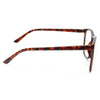 India Oversized Unisex Clear Glasses