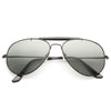 Classic 56Mm Solid Aviator Sunglasses