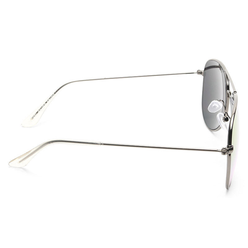 Classic 56mm Color Mirror Aviator Sunglasses