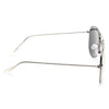 Classic 56mm Color Mirror Aviator Sunglasses