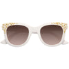 Chrissy Teigen Style Retro Studded Celebrity Sunglasses