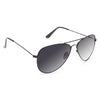 Classic 55Mm Gradient Aviator Sunglasses