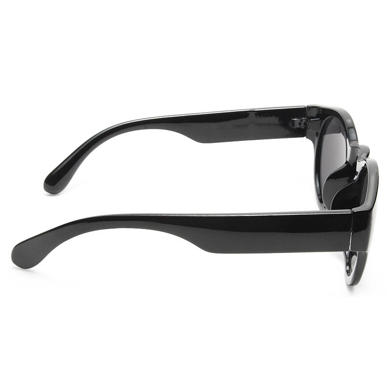 Cosmic Retro 90s Thick Frame Round Sunglasses
